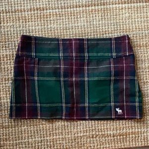 Abercrombie plad miniskirt